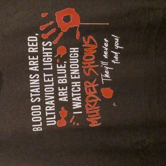 NWOT Handmade Unisex Horror Short Sleeve T-Shirt - Size XXL - Picture 2 of 5